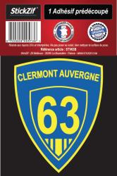 1 Sticker blason Clermont-Auvergne