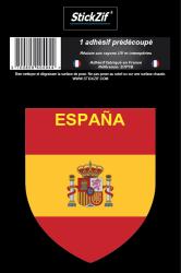 1 Sticker blason Espagne