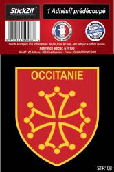 1 Sticker blason Occitanie