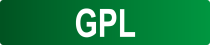 Cache plaque d'immatriculation GPL