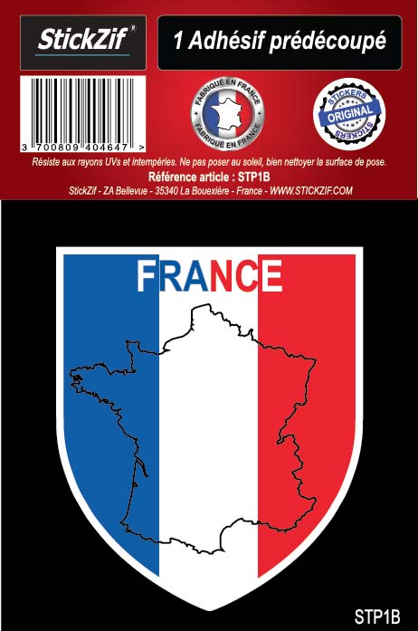 1 Sticker blason France