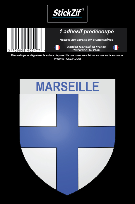 France Blasons Om Sticker Autocollant Om Football Marseille Logo