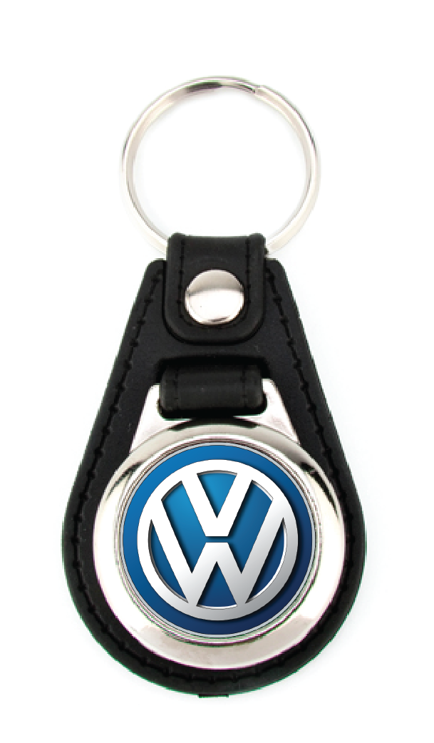 Porte clé simili-cuir rond Volkswagen STICKZIF PCSMVWR : Plakers - Plaques  d'immatriculation, publicité et signalétique