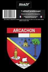 1 Sticker blason Arcachon