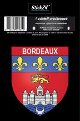 1 Sticker blason Bordeaux