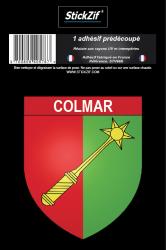 1 Sticker blason Colmar