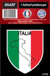 1 Sticker blason Italia