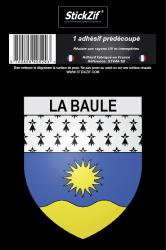 1 Sticker blason La Baule