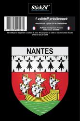 1 Sticker blason Nantes