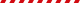 Bande adhésive réfléchissante rouge et blanc latérale droite 120 x 3.5 cm